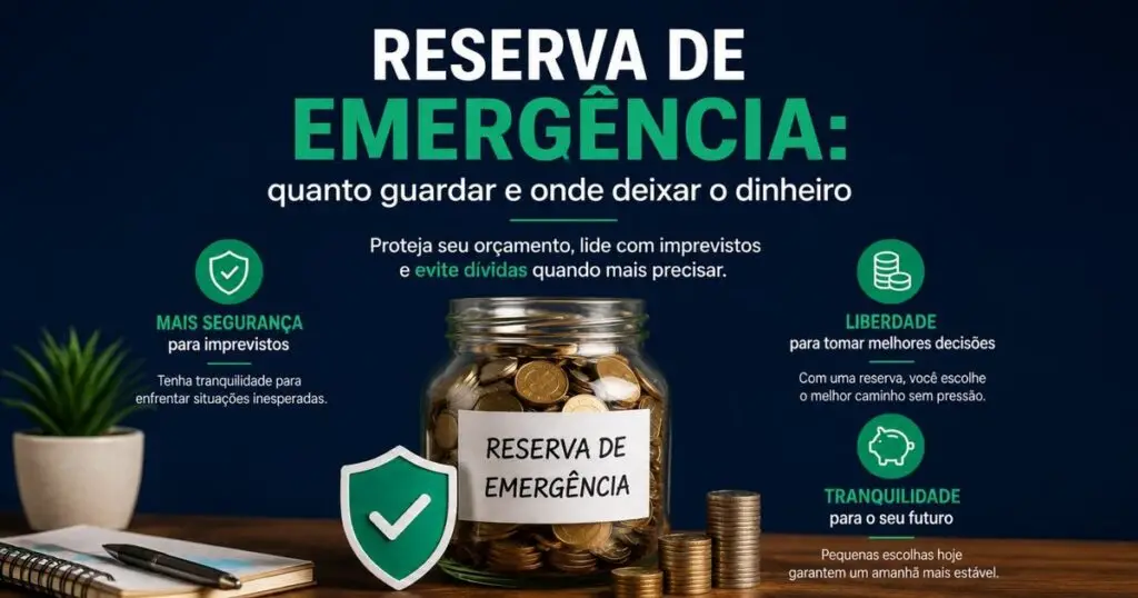 Reserva de emergência para imprevistos financeiros