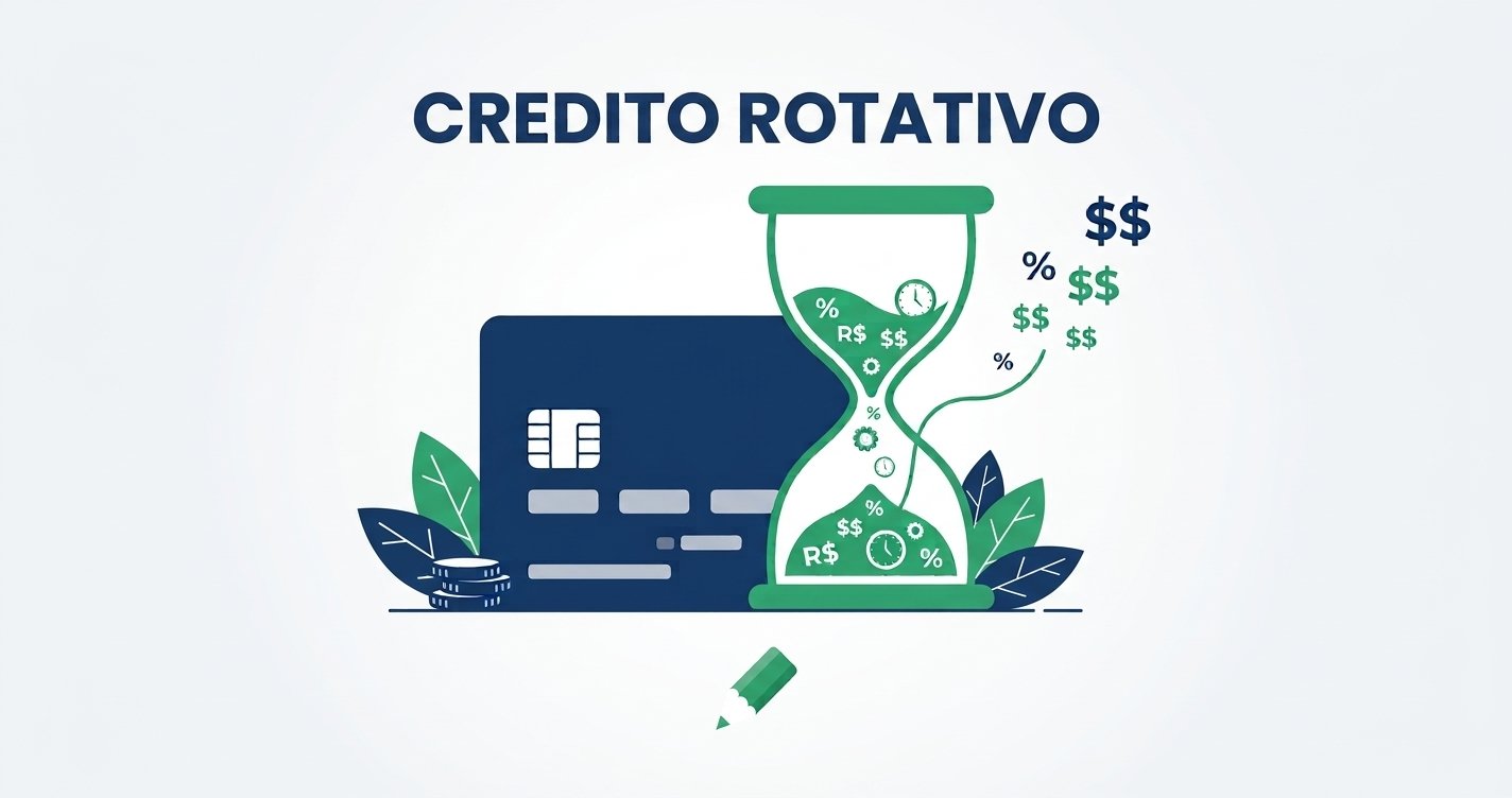 Crédito rotativo: o que é, quanto custa e como sair dele