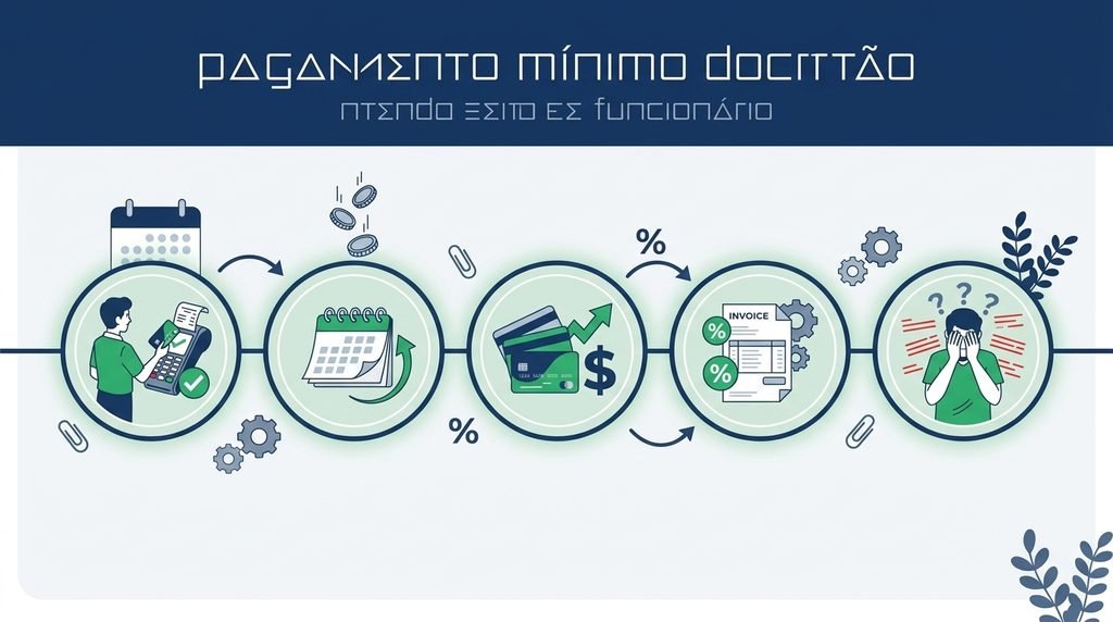 Linha do tempo do crédito rotativo do vencimento ao dia 31.”
