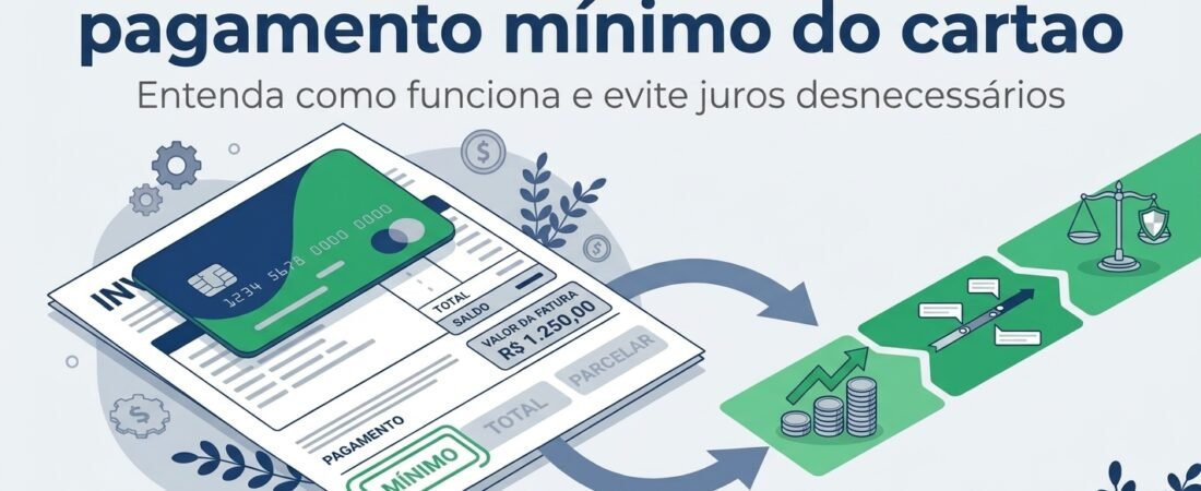 Pagamento mínimo do cartão de crédito: como funciona, quanto custa e o que fazer no lugar